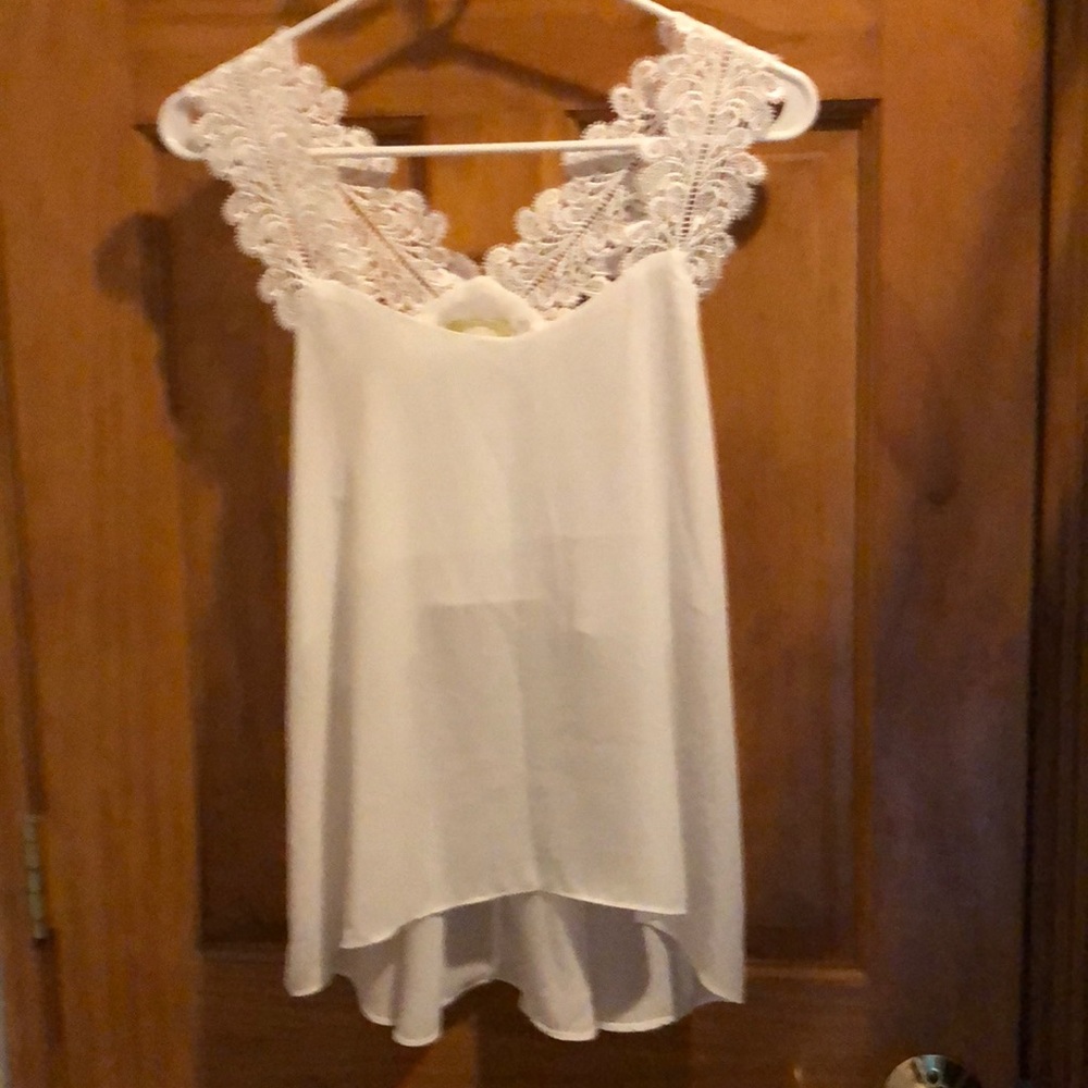 White blouse top